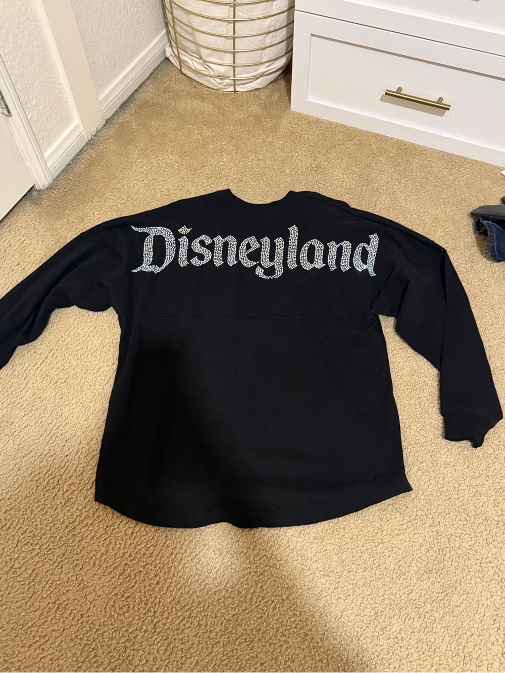 Disneyland Exclusive Rhinestone Women’s Spirit Jersey size medium